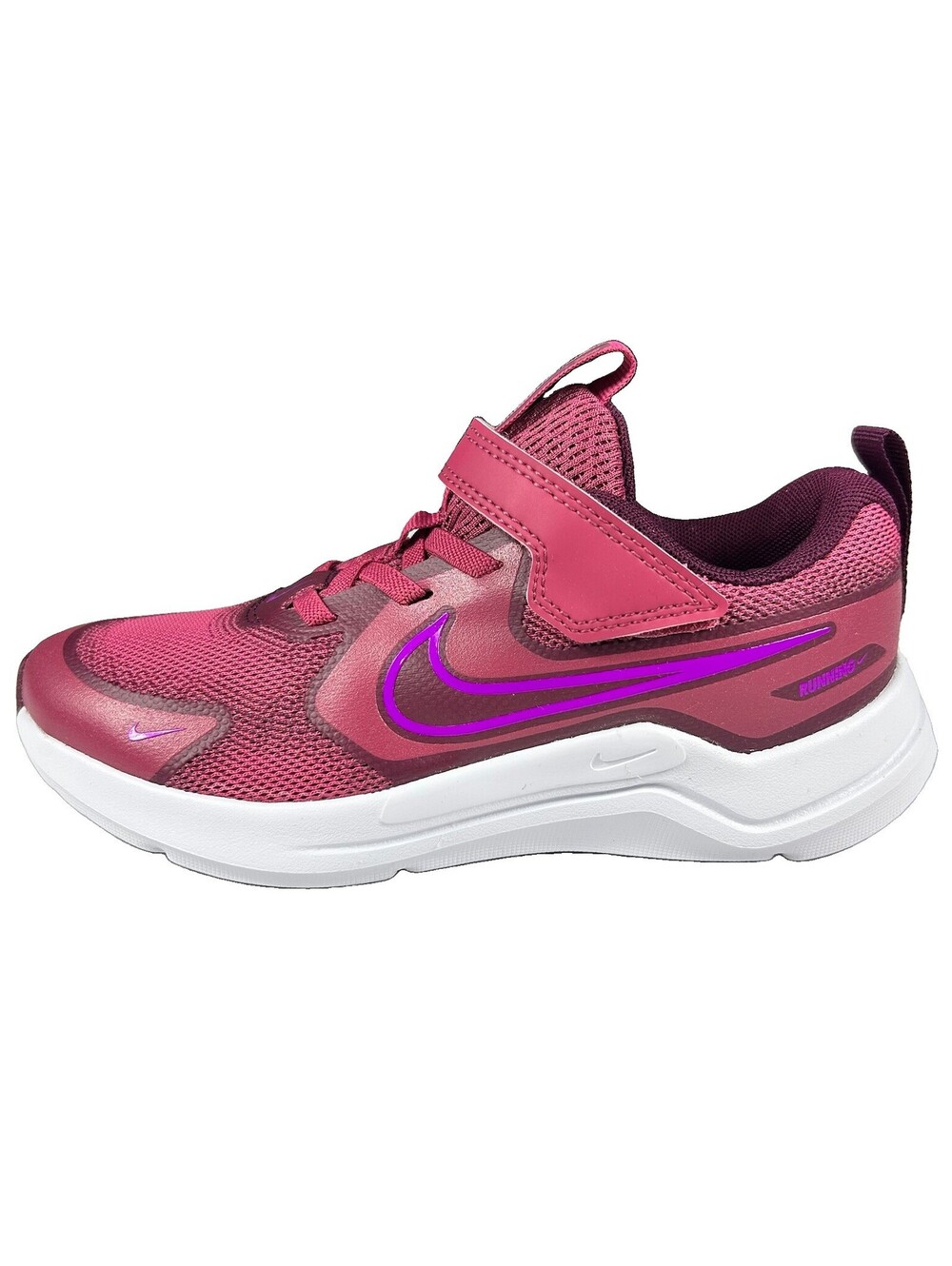 Nike Kids Cosmic Runner Shoes Size 1Y Sweet Beet/Vivid Purple HM4400603 New